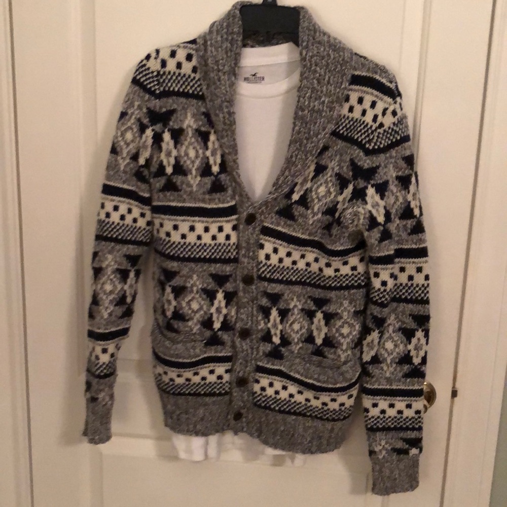 American Eagle Men’s Fair isle Cardigan